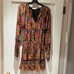 Ramy Brook Multicolor Long Sleeve Dress